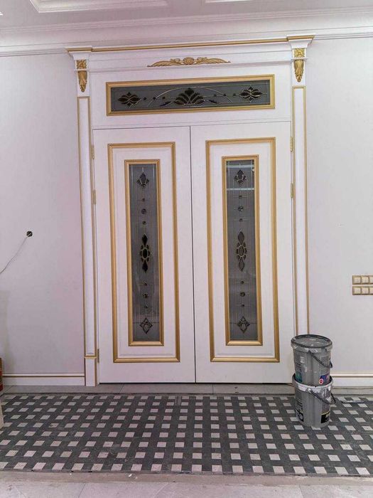 Akfa va MDFlar uchun gulli oynalar yasab beramiz