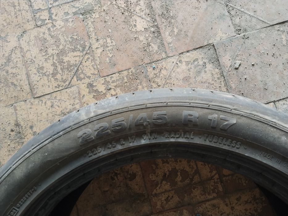 Летняя шина на 17