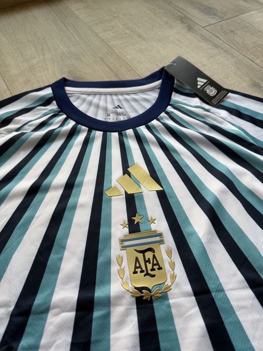 Tricou de fotbal Adidas Argentina world cup 2026 Messi 10 Antrenament training kit Leo Messi 10 marime M nou