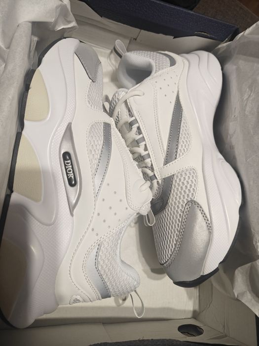 Dior B22 White/Silver Mărime 42,NOI/CUTIE