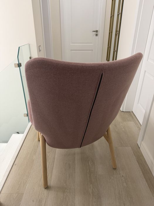 Fotoliu VEBDO Ikea , roz-maro deschis