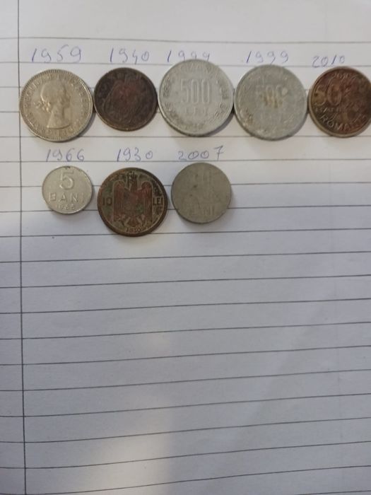 Vand monede de colectie vechi