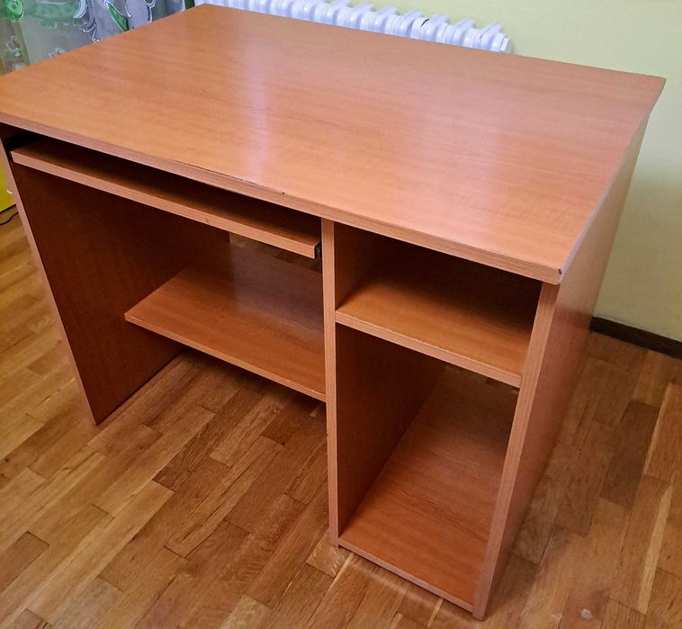 Компютърно бюро - ПДЧ, цвят череша