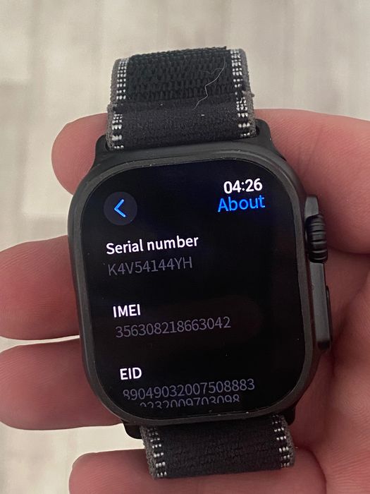 Apple iWatch Ultra 3 smartwatch смарт часовник