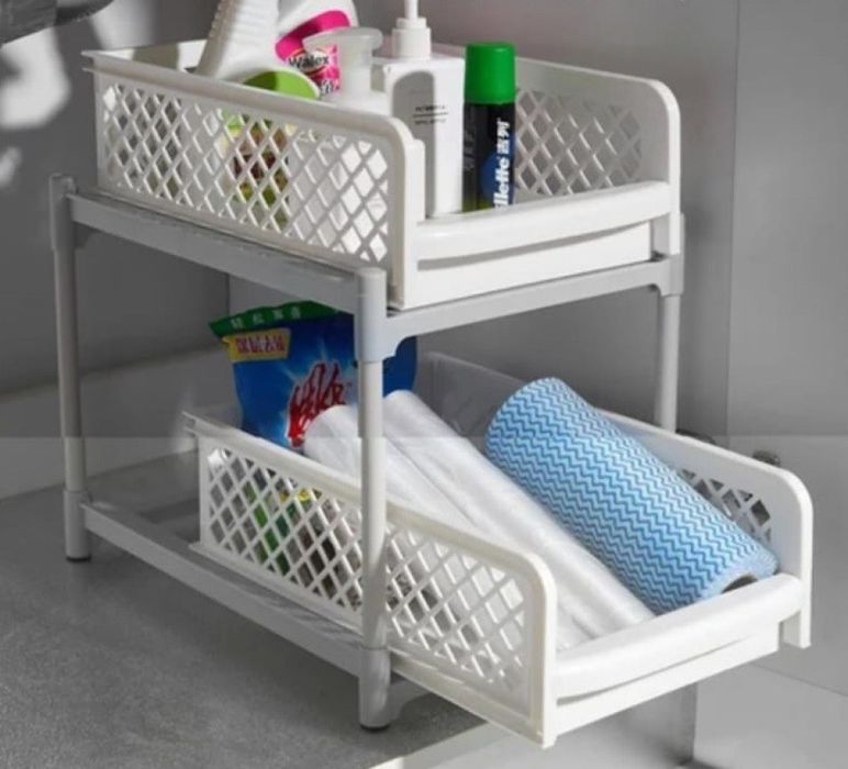 Органайзер с два плъзгащи рафта.