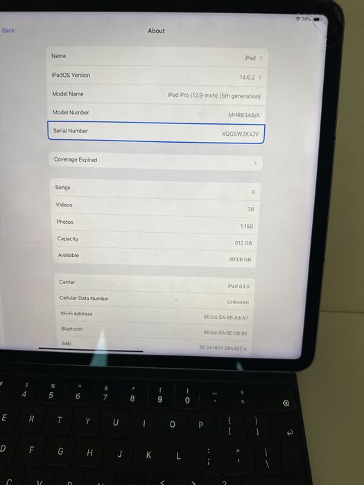 iPad PRO 12.9. 512GB