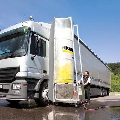 Полуавтоматична четка за камиони / автобуси Керхер / Karcher rbs 5000