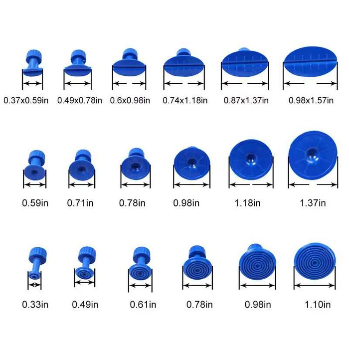 Kit Trusa PDR 65 piese Indreptat Lovituri Caroserie Ventuze Tabla Auto