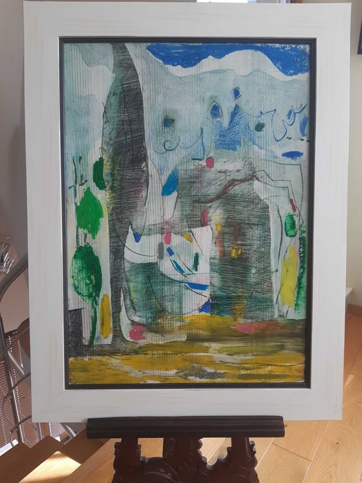 Картина Михаил Мишо  "Романтичен пейзаж"