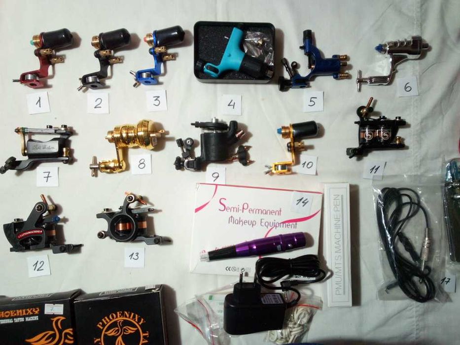 пигменты для татуировок