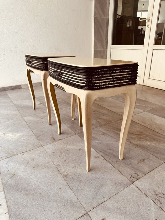 Италиански нощни шкафчета Art Deco (40–50 г.) – комплект 2 бр.