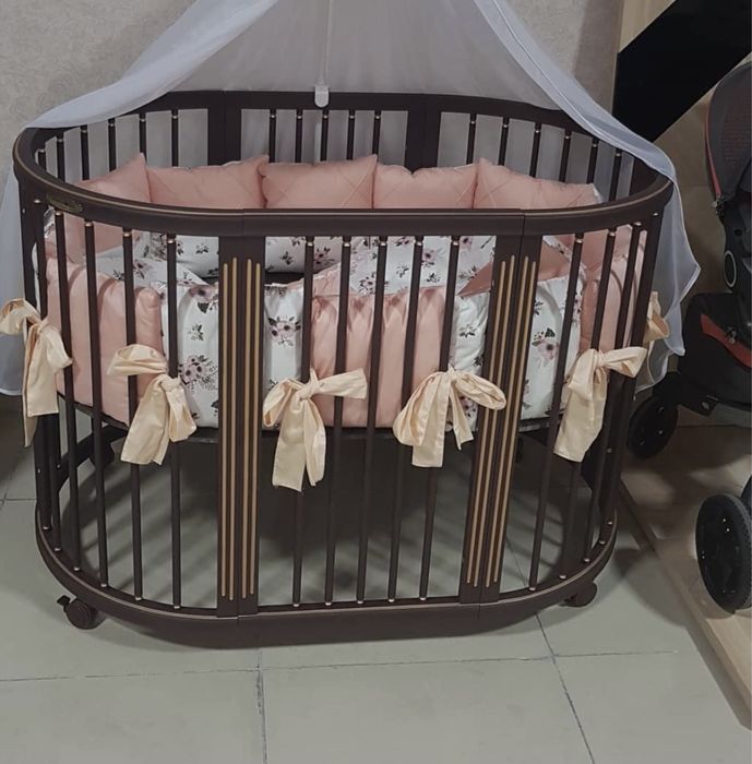 Детская кроватка-манеж трансформер