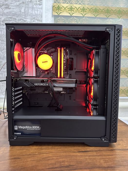Игровой компьютер: Ryzen 5 7600X | RTX 4060 | DDR5 16GB | 1TB NVMe