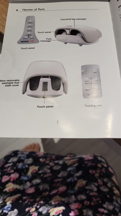 Продам массажер для ног новый