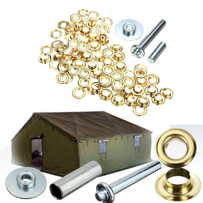 Dispozitiv fixare capse + 100 capse pt prelata, cort folie Noi!!