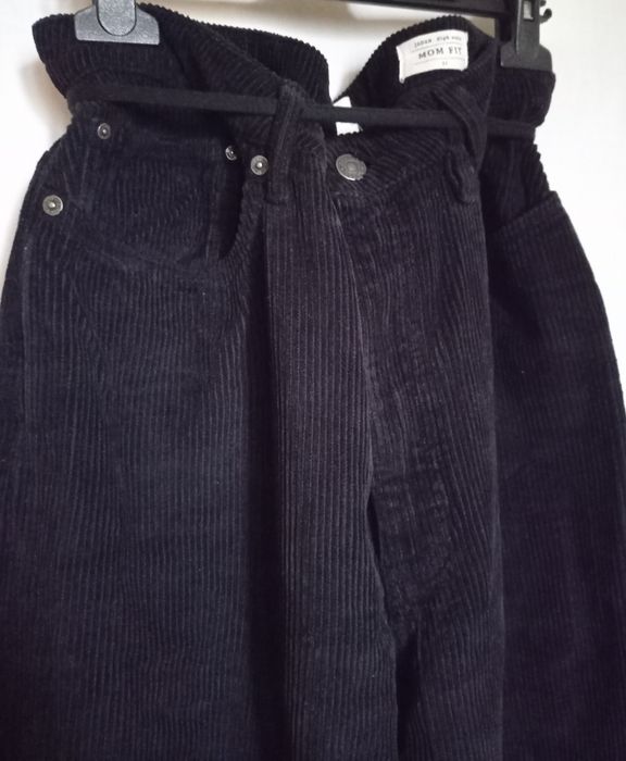 Pantaloni America Today Denim Mom Fit bumbac 100%
