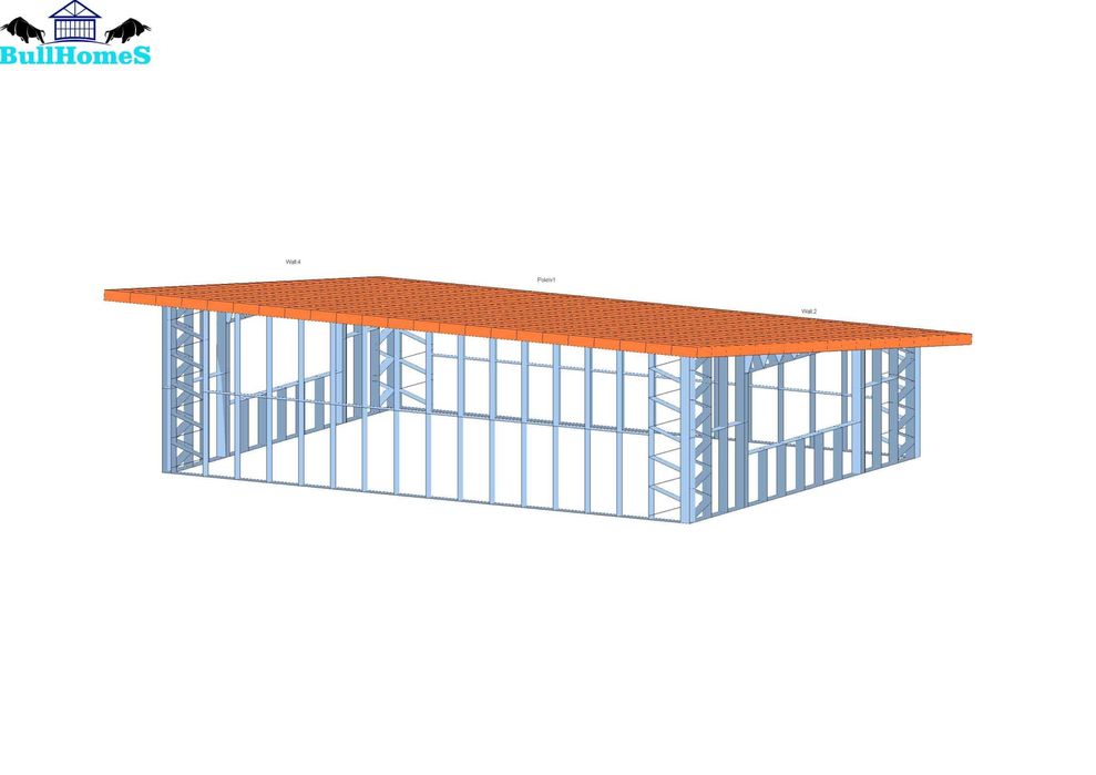 Къща, Бунгало, Сглобяеми къщи, Преместваеми, Модулни, Жилищни - 49.4м2