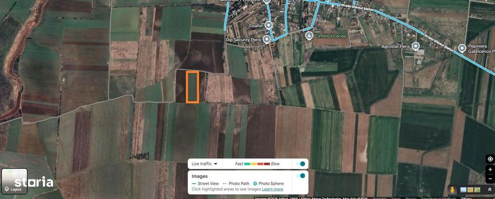 Teren intravilan de vanzare | Peris | 10.000 mp | Investitie sigura