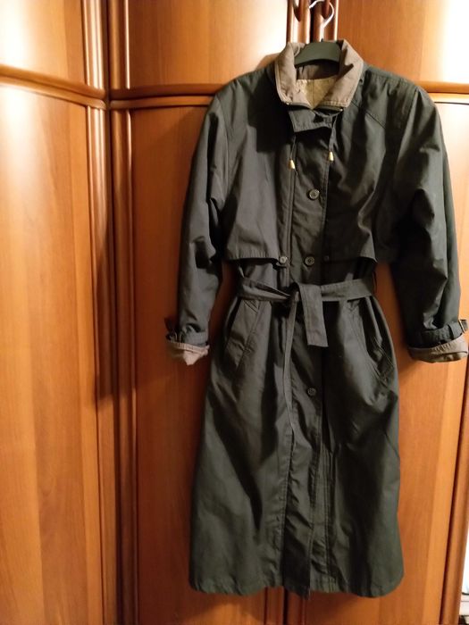 Плащ  ретро, оверсайз