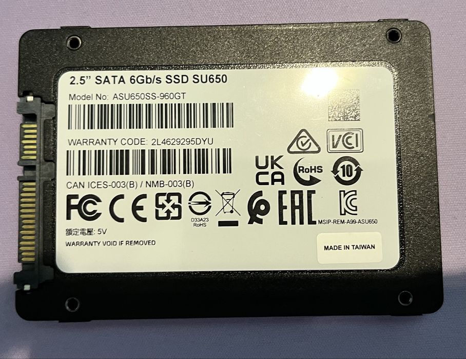 SSD ADATA Ultimate SU650 1 TB