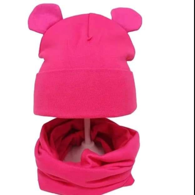 Seturi căciuliță+fular 0-15 luni