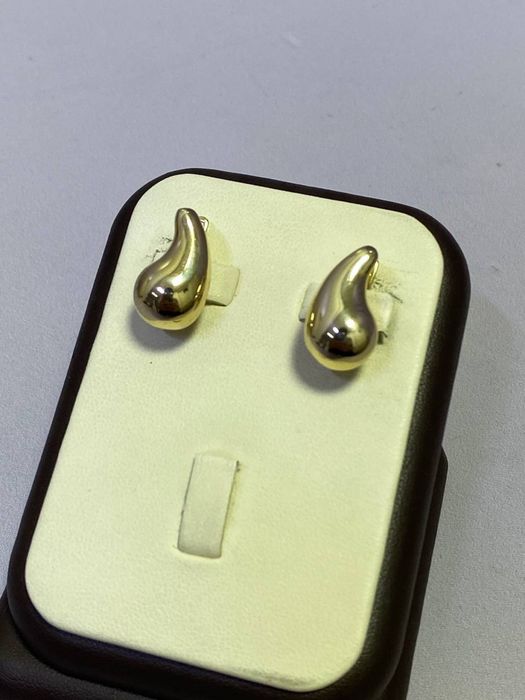Серьги капля  из золота СТ 30278і