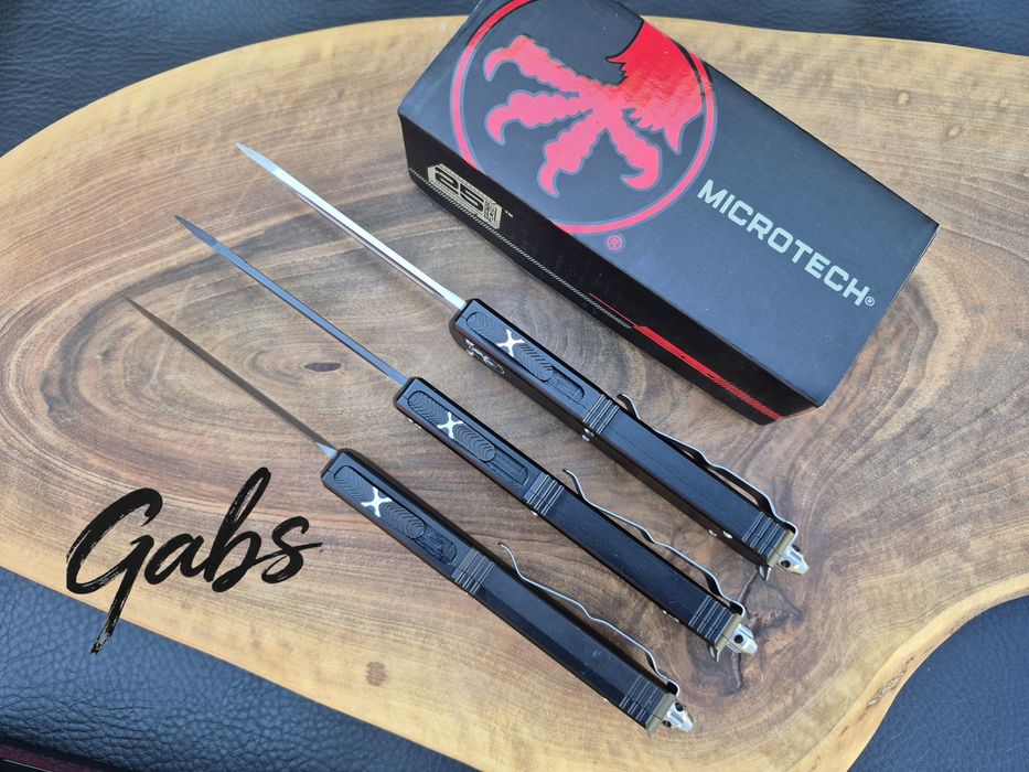 Автоматичен нож MICROTECH Ultratech НОВ  модел  с текстилен калъф
