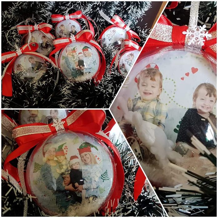Коледна топка с ваша снимка
