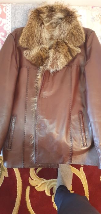 Шуба куртка кожа