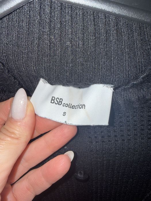 Елегантна черна рокля BSB