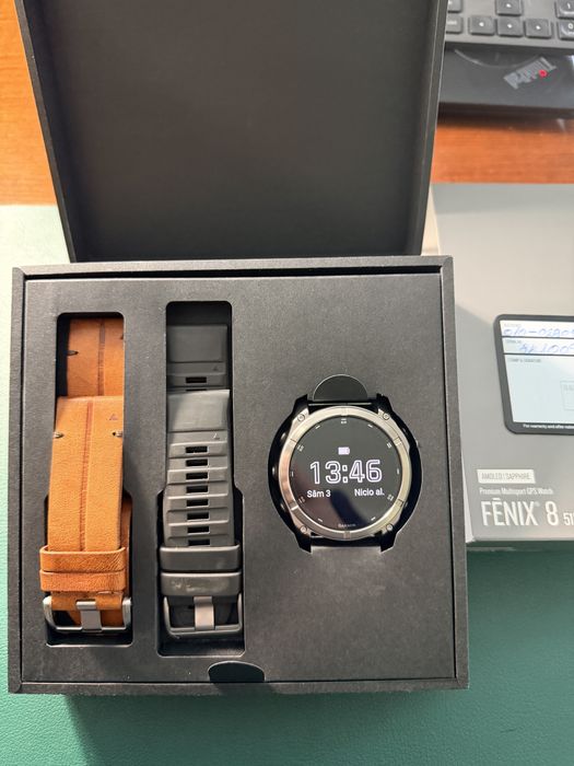 Vand Garmin Fenix 8 51mm Sapphire inca in garantie Romania