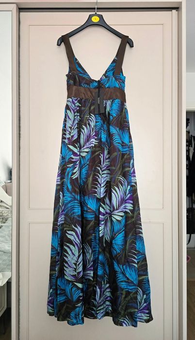 Rochie lunga, maxi - Ana ALCAZAR - matase XS-S