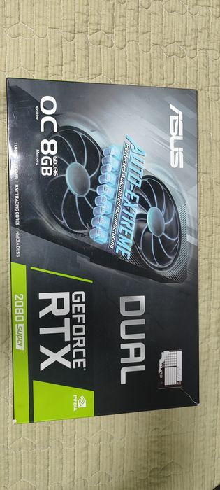 Продам видеокарту ASUS RTX 2080 SUPER