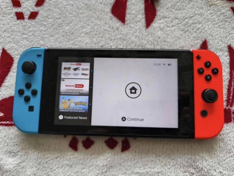 Nintendo Switch+ 3 игри