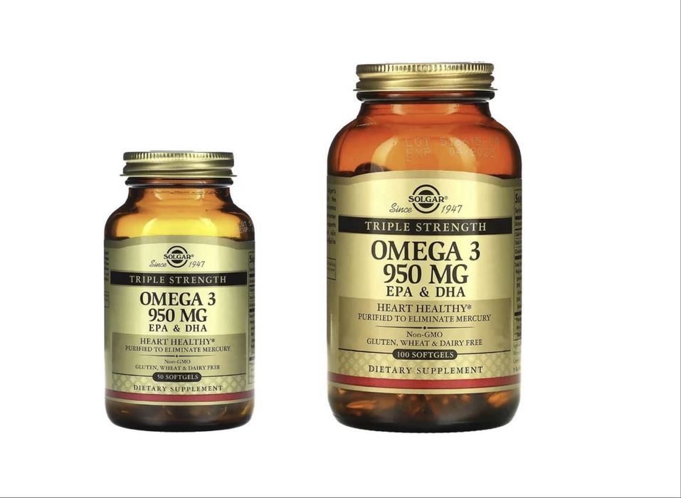 Solgar omega 3. 950mg