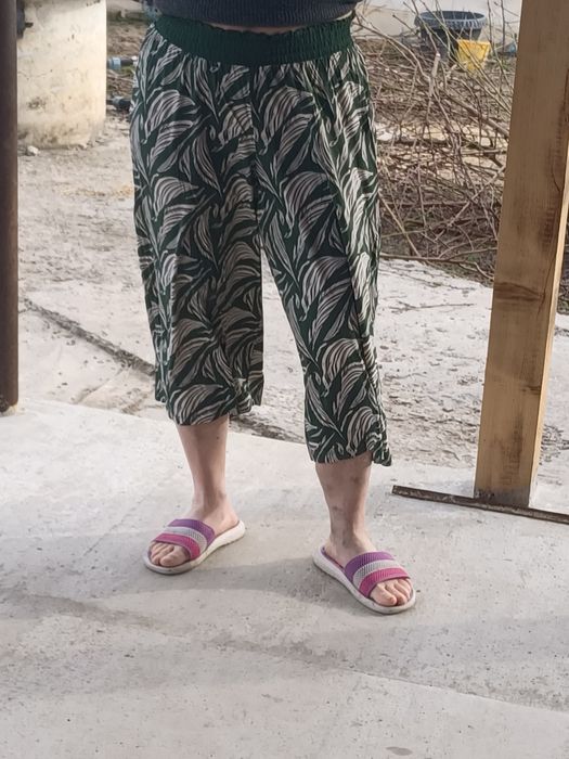 Fustă pantaloni verzi damă