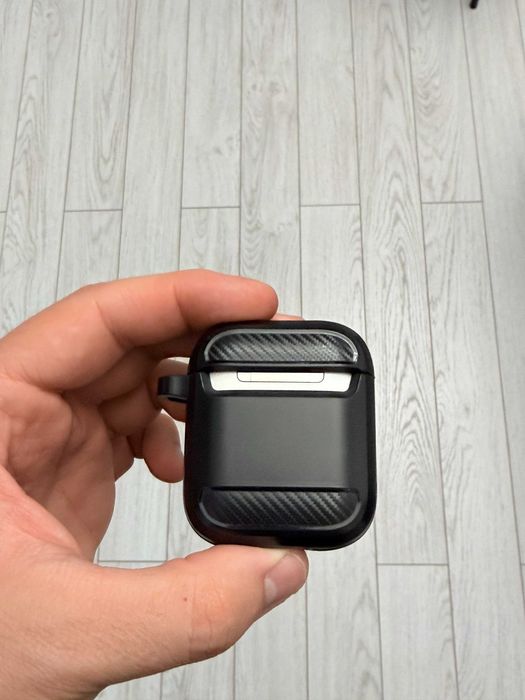 Carcasa / Husa Spigen Rugged Armor pentru AirPods 1/2