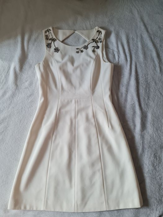Rochie scurta  alba H&M