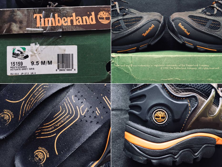 VINTAGE 1999 TIMBERLAND® Outdoor Performance Actuate Hiking — 27.5 CM