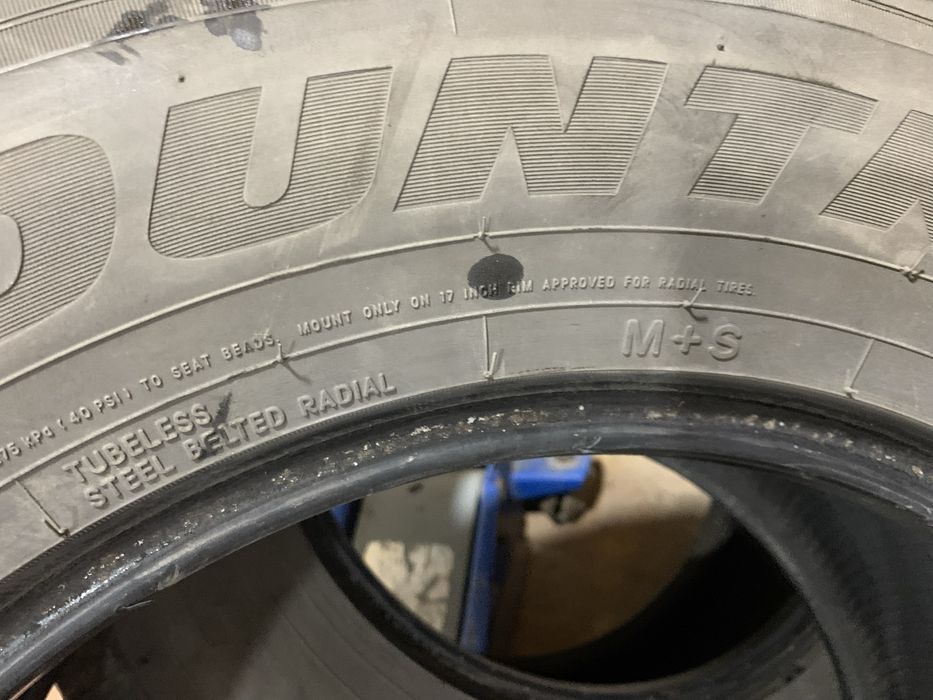 Шины летние 265/65/17