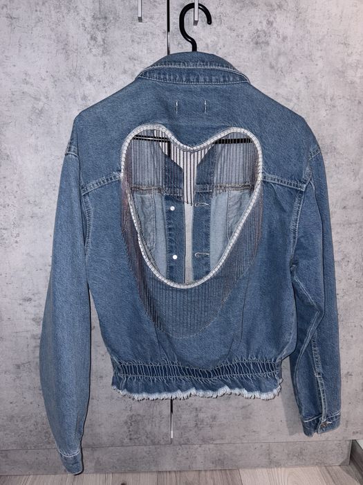 Geaca de blugi model deosebit