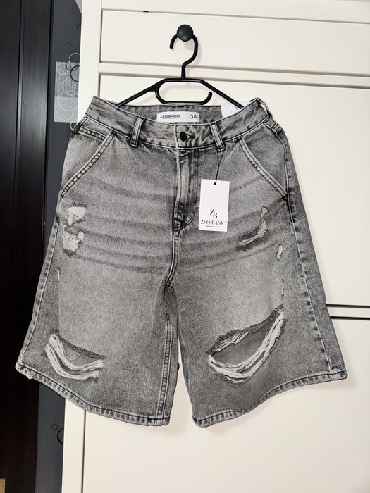 Pantaloni scurti Denim