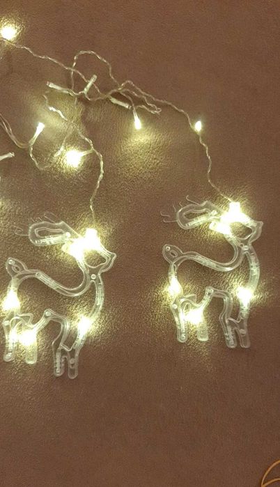 Decoratiune cu lumina Led de Crăciun cu telecomanda 3 m