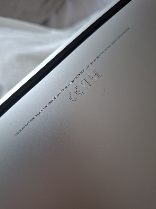 Mcbook pro 2019, i5 - 2,4 GHz, 16 Gb ram