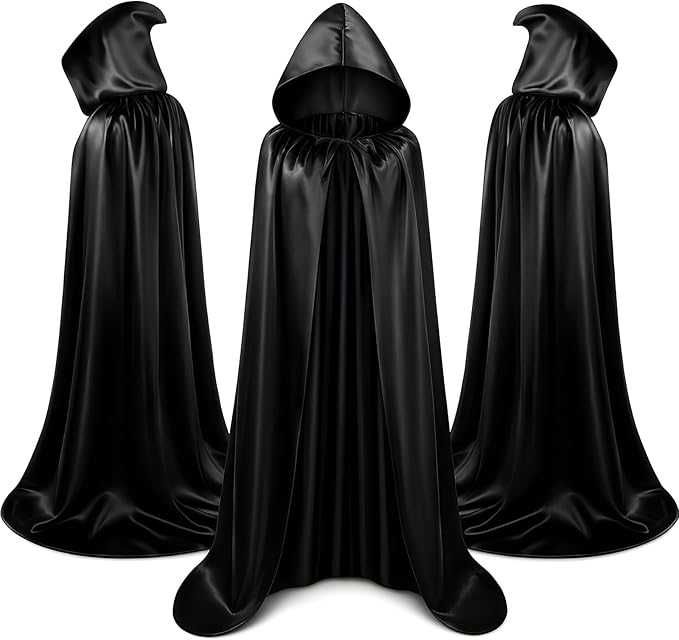 Pelerina/ costum Halloween PREMIUM, BLACK, REDUS de la 150RON