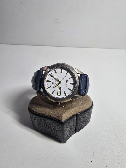 Ceas dama Seiko 5 - SYME39K - argintiu, otel,  -P-
