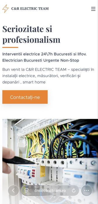 Electrician , Instalatii electrice , Automatizari , Urgente 24/7