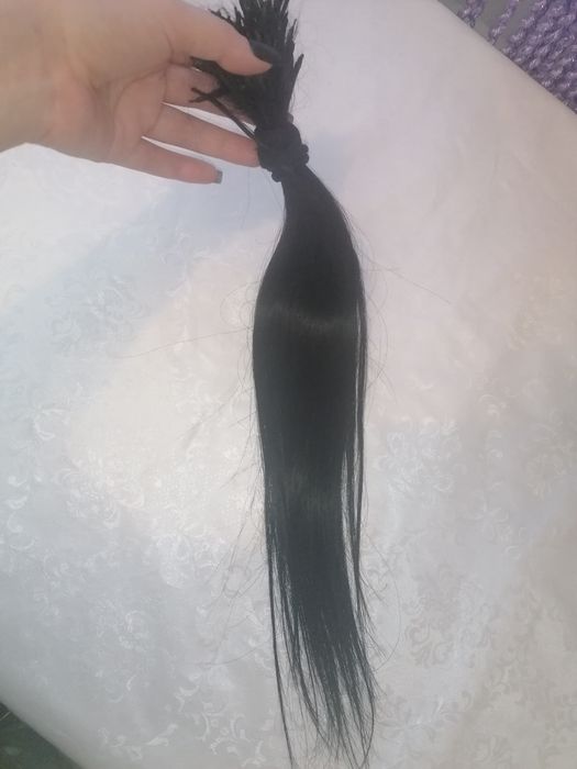 Продам волосы 45см на загущение