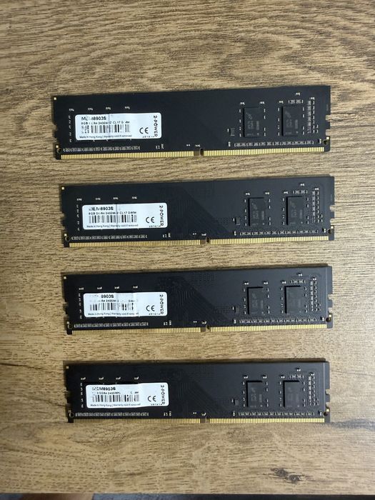 Kit memorii ram PC - 32 GB DDR4 2-Power MEM8903S, 2400 MHz (4 buc. 8 GB)