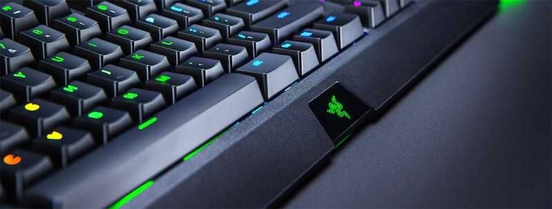 Tastatura mecanica gaming Razer BlackWidow 2019, RZ03-02860100-R3M1, layout US, RGB green switch, negru noua sigilata